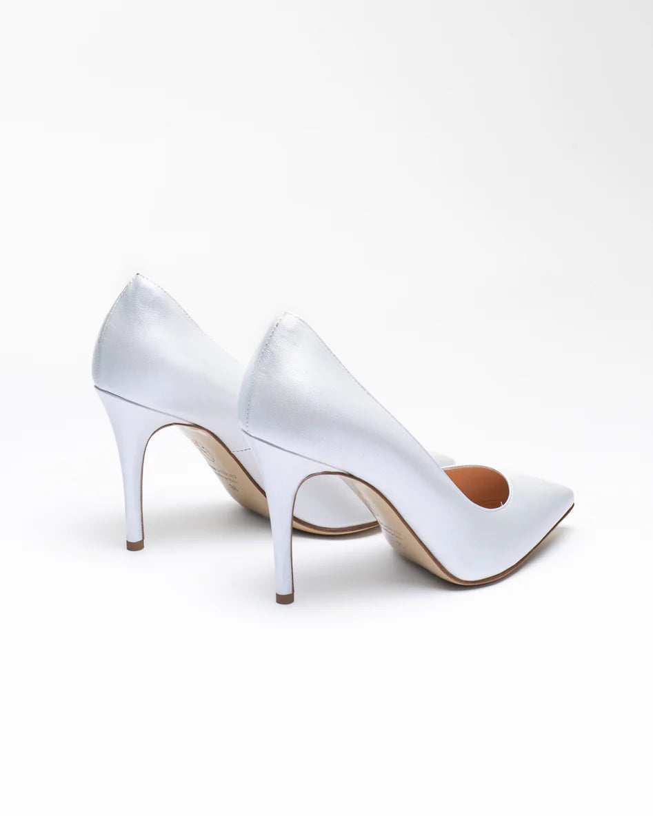 Décolleté Sposa in perlato bianco