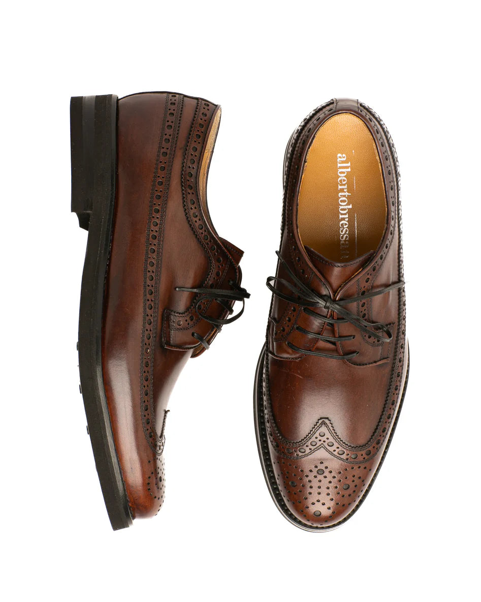 Derby Wilson pelle barolo