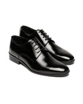 Francesina nera saffiano