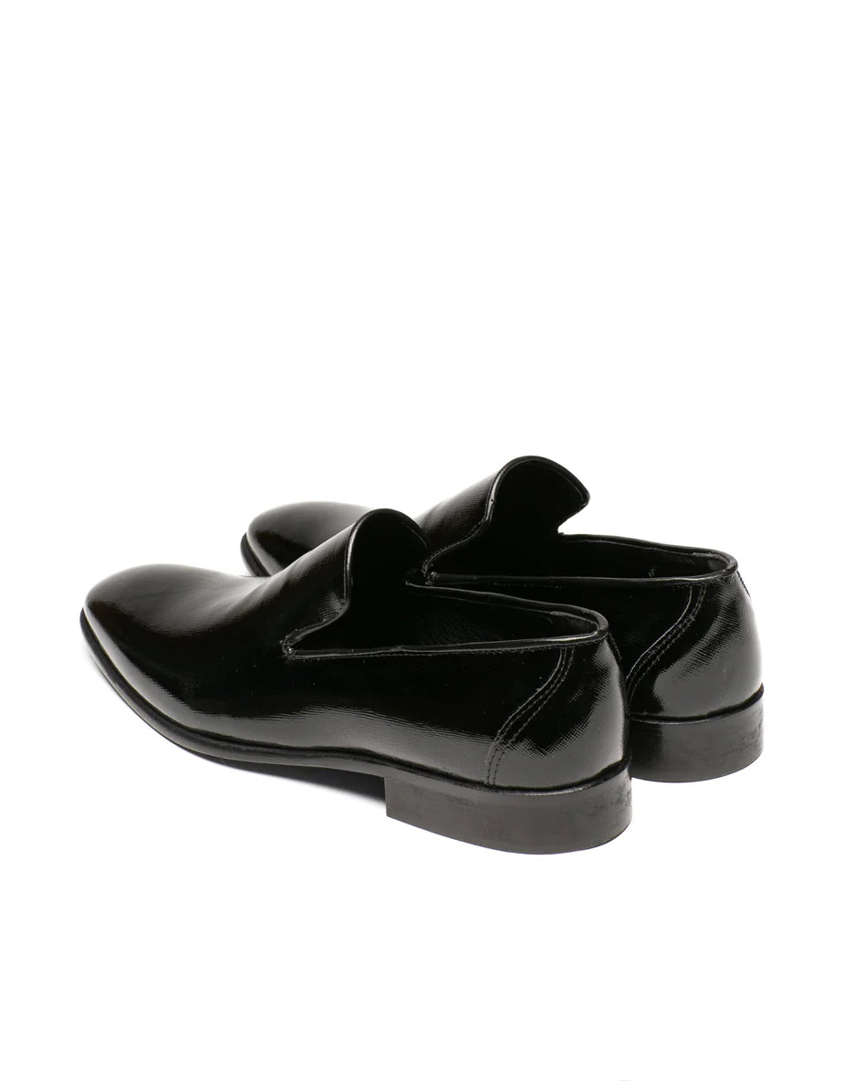 Slip-on saffiano nero