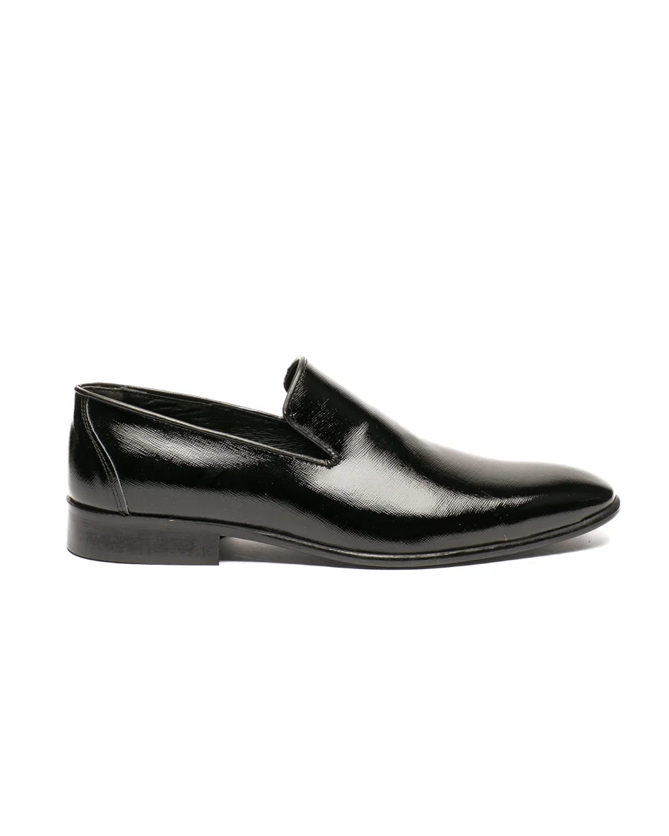 Slip-on saffiano nero